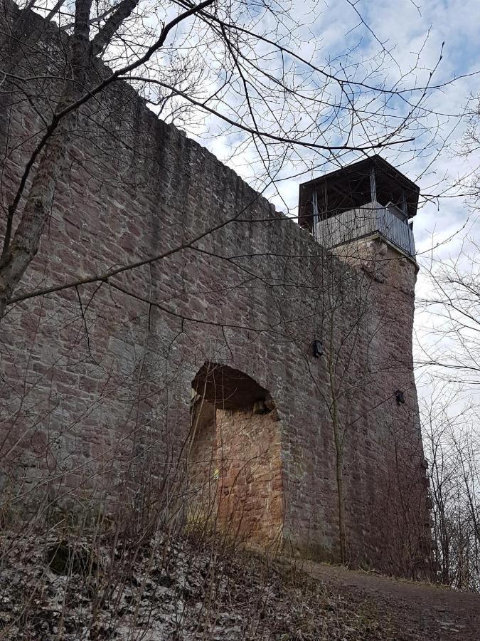 Ferienhaus Geier Hilders Exterior foto